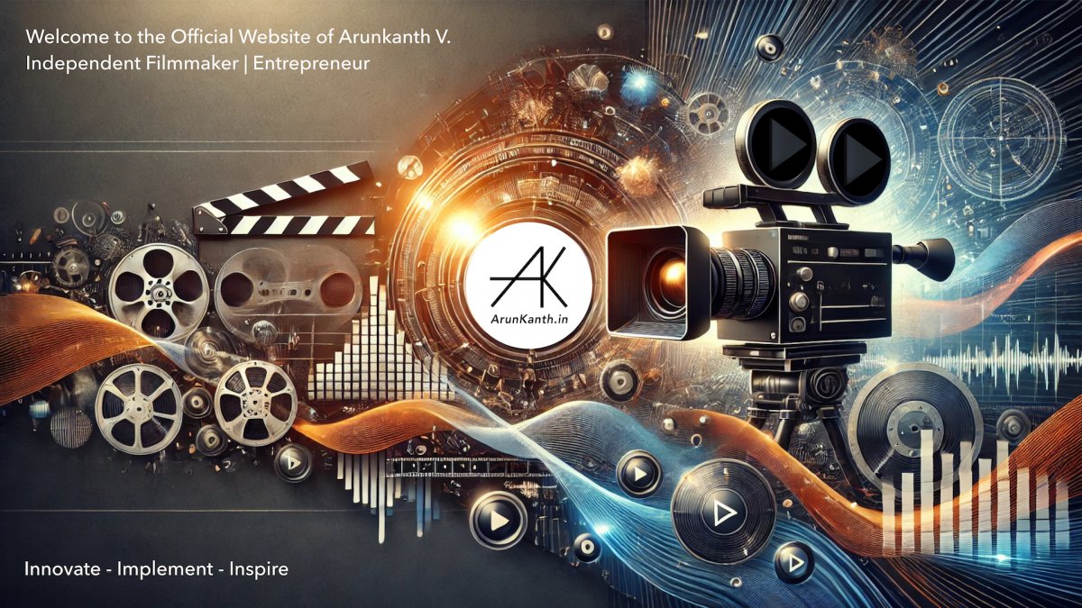 Arunkanth Filmmaker Website Arunkanth Website